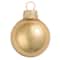 Whitehurst 28ct. 2" Gold Metallic Glass Ball Ornaments